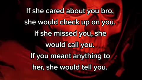 Move on bro, she doesn't care.. #motivation #quotes #dailyshorts #ghostrules #mindset #relationship