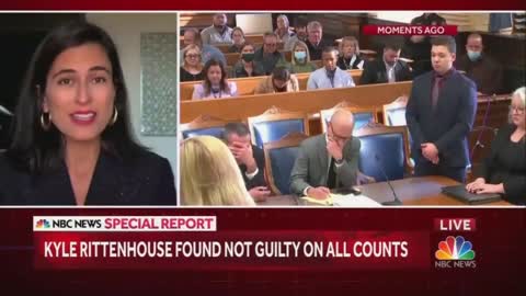 NBC News Legal Analyst LOSES HER MIND Over Rittenhouse Verdict