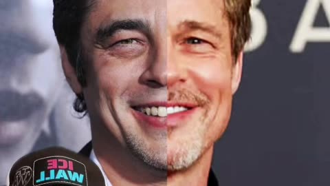 Brad Pitt is Benicio Del Toro