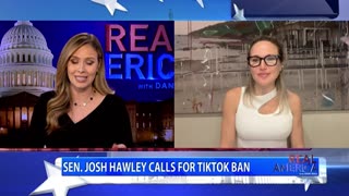 REAL AMERICA -- Sen. Josh Hawley Calls For TikTok Ban