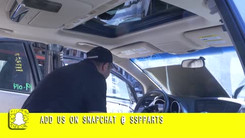 Sun Visor Replacement Removal - 2006 Subaru Tribeca