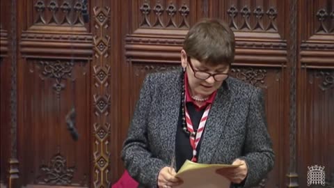 Claire Fox while discussing PayPal in Uk House of Lords: "Such censorship reminds me of when [Trudeau] froze protesters' bank accounts last February."