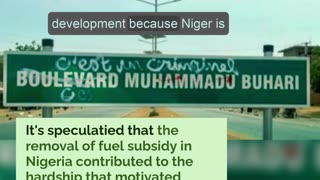 Niger Coup ~ Subsidy Removal Link
