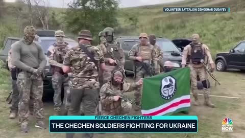 Chechen Soldiers Now Fighting Alongside Ukrainian Forces