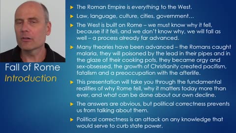 Stefan Molyneux - The Truth About The Fall Of Rome