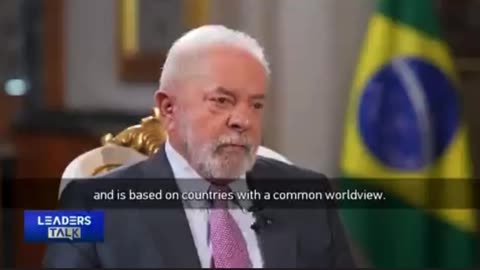LULA DA SILVA: "To be honest, I don't see any colonialism from China."