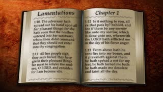 KJV Bible The Book Lamentations ｜ Read by Alexander Scourby ｜ AUDIO & TEXT