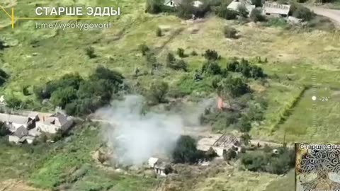 Destruction of the AFU stronghold using mortars in the Ugledarsk direction.