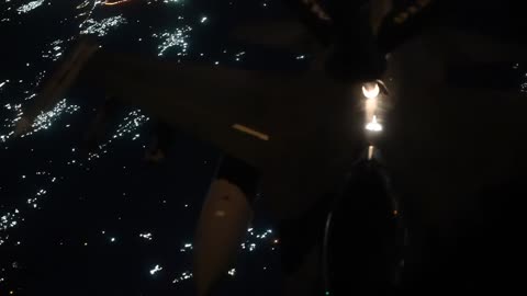 F-16 REFUELING IN THE NIGHT