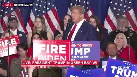 Trump Rally in Wisconsin: President Trump Speaks in Green Bay, WI