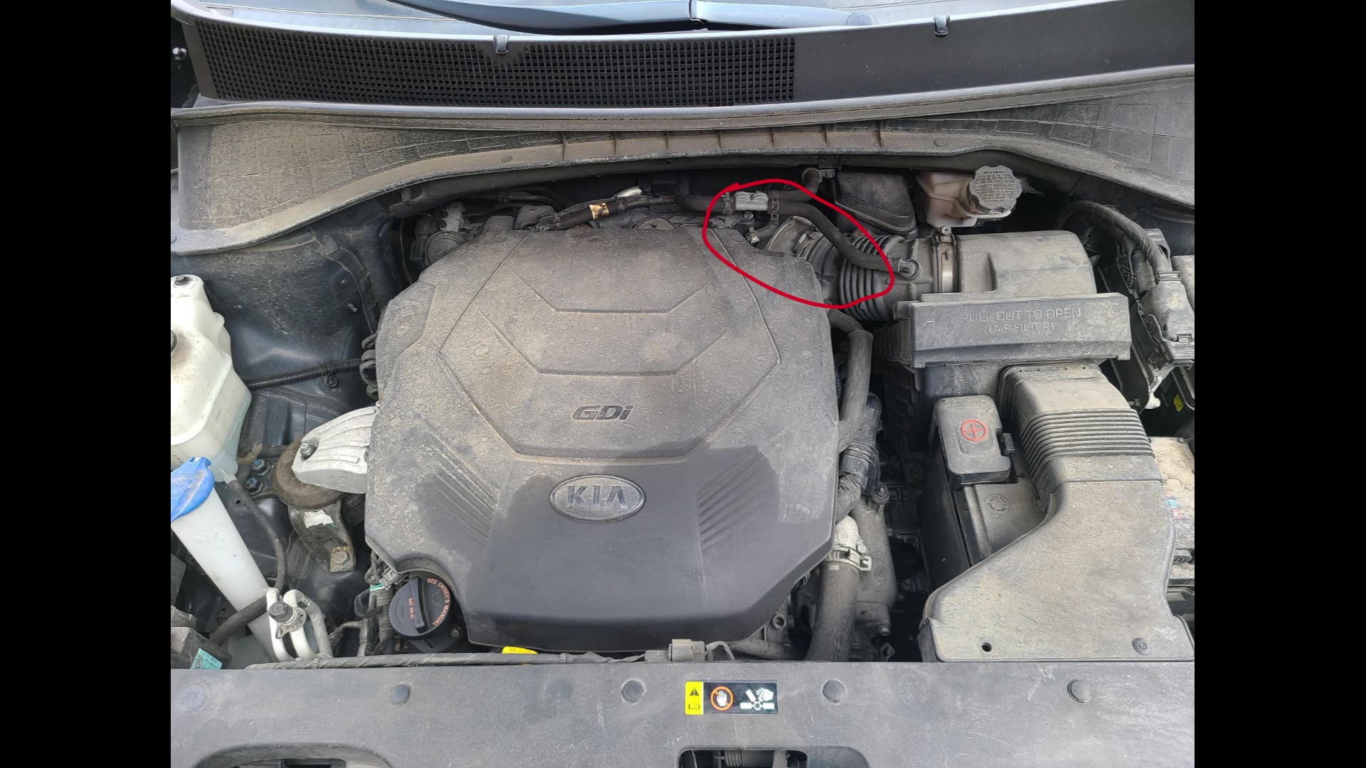 2019 Kia Sorento 3.3L PCV Valve Replacement