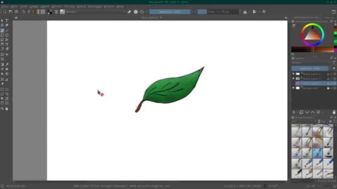 Basic start guide to using Krita