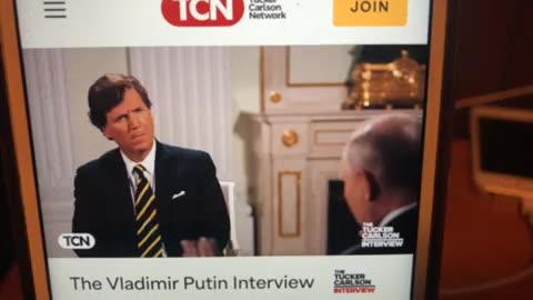 Vladimir Putin interview Tucker Carlson Rumbles