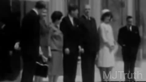 President John F Kennedy arrives in Paris France 31May1961