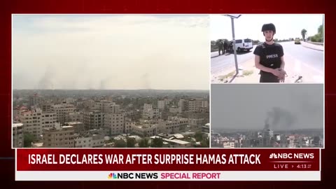 Israel declares war after surprise Hamas attack