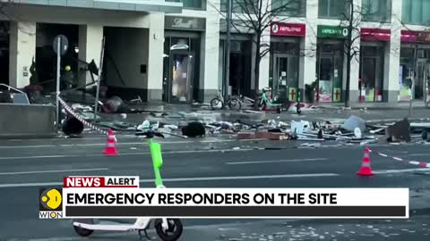 BREAKING Huge aquarium bursts in Berlin, emergency responders on site English News WION