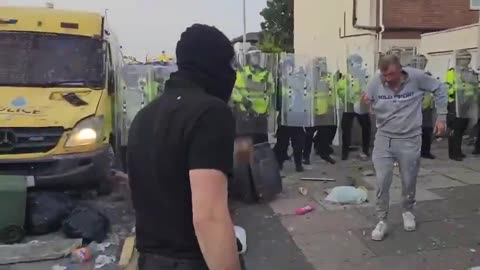 This is the funniest fash riot scene you’ll see