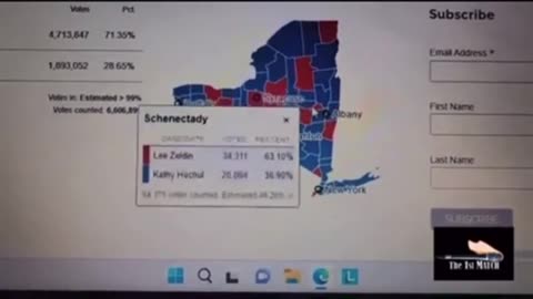 New York Midterm Election Fraud Bombshell of Duplicated Vote Counts in Almost Every Single County!