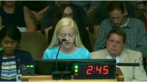 Adults Heckle 13-Year-Old as She Tells City Council “Abortion is Murder.” But She Keeps Going