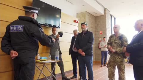 Mark Sexton Closes Down Vaccine Centre, University of West Of England, Bristol - Here’s the full interaction with the police, resulting in the closure of the vaccine centre - This can be replicated around the World