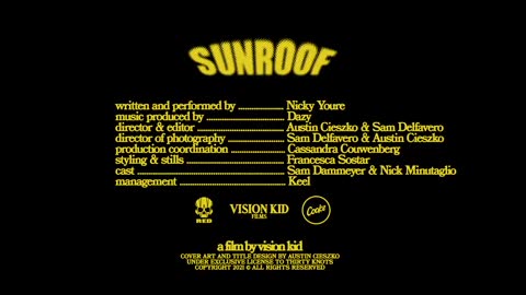 Nicky Youre, dazy - Sunroof (Official Music Video)