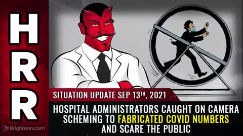Hospital administrators CAUGHT ON CAMERA scheming to fabricate covid numbers and SCARE the public