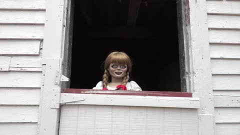 Dogs vs Annabelle Prank Pt II Ghost Doll Annabelle Keeps Haunting Funny Dogs Maymo & Potpie!