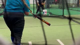 Softball Hitting KED Practice 1-21-22
