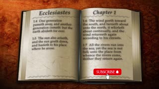 KJV Bible The Book of Ecclesiastes ｜ Read by Alexander Scourby ｜ AUDIO & TEXT