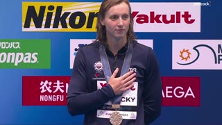 Katie Ledecky's 800-meter freestyle win breaks Michael Phelps' Olympic record