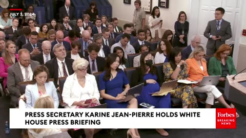 He Looked Great- Karine Jean-Pierre Provides Current Update On President Bidens Health