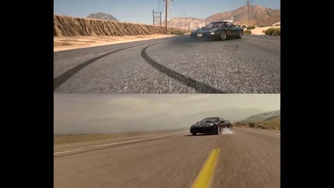 GTA 5 Fast Five Opening Scene Comparison