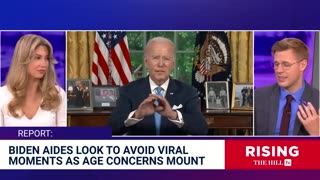 Biden Aides DISGUISE President's AGE Issues With Shorter Stairs, Helpful Notecards, Etc.: Report