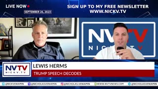 LEWIS HERMS DISCUSSES TRUMP SPEECH DECODES WITH NICHOLAS VENIAMIN