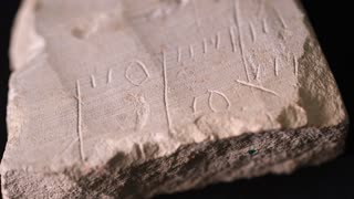 Archaeologists Discover Stone Receipt Dating Back 2,000 Years In Jerusalem