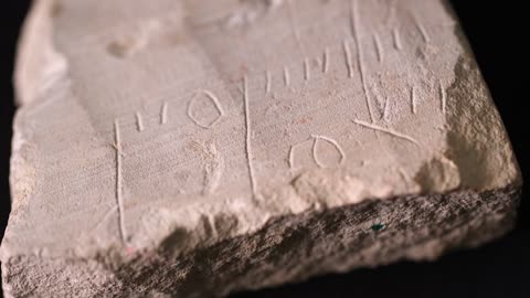 Archaeologists Discover Stone Receipt Dating Back 2,000 Years In Jerusalem