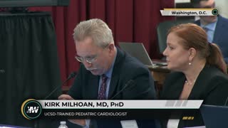 Pediatric Cardiologist, Dr. Kirk Milhoan: Senator Johnson's Covid-19 Vaccine Roundtable