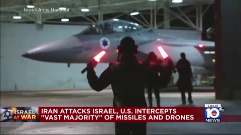 Video shows Iran's attack on Israel