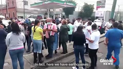Powerful earthquake strikes western Mexico, sending residents scrambling for safety