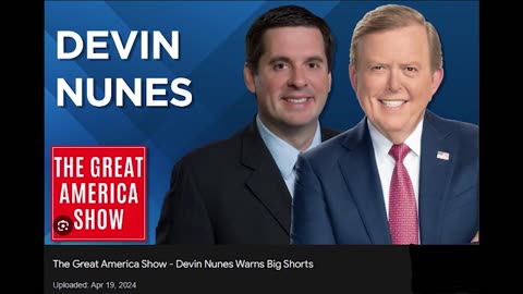 Devin Nunes Doing the Peoples Work! So you want to short $DJT? (4/18/2024)