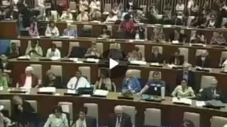 CHEMTRAILS #1: UN Council Assembly Meeting in 2006
