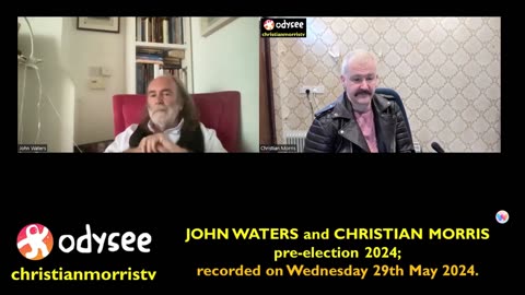 Euro Election Campaign-Christian Morris talks to John Waters 29-05-24