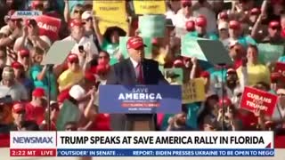 Crowd Goes Wild With Trump's Latest Ron DeSantis Comments At His Save America Rally
