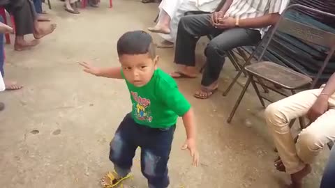 Cute boy in india dancing 🥳