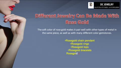 Buy Imitation Jewelry Wholesaler Rosegold Jewellery |Dc Jewelry