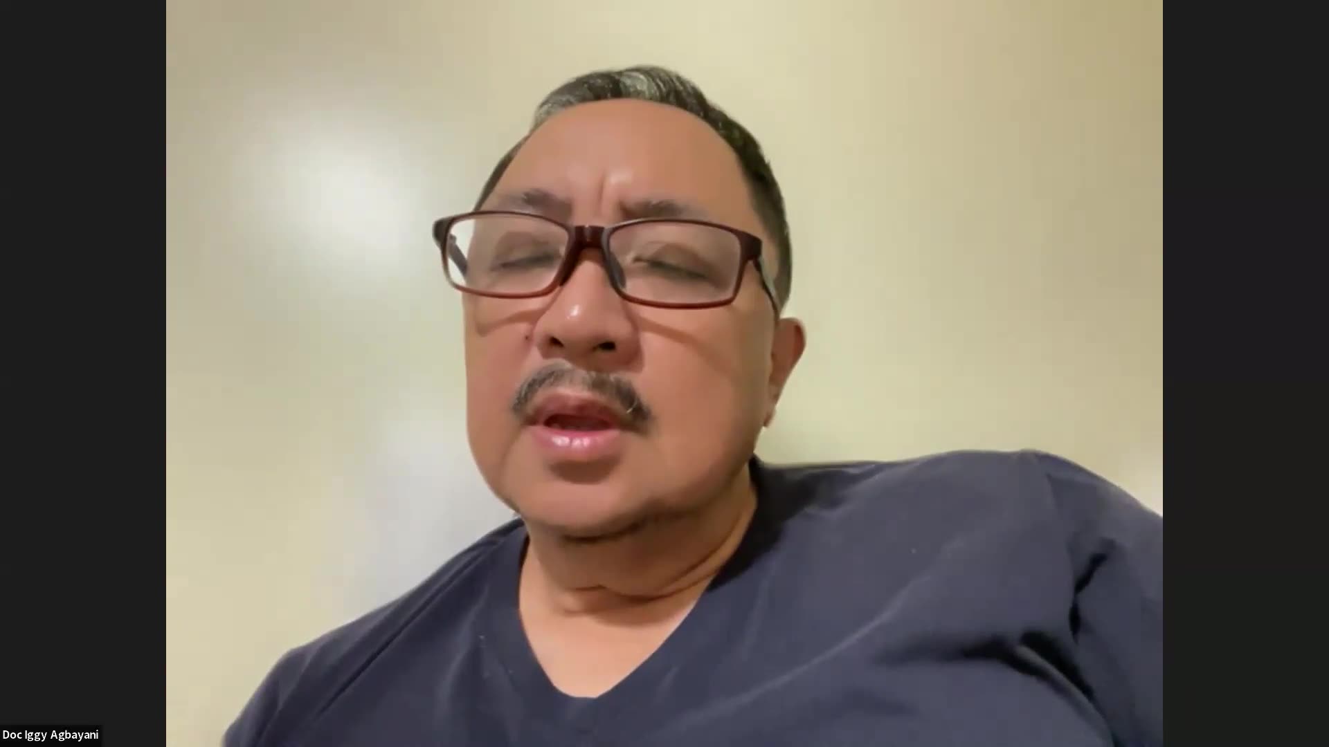 Dr. Iggy Agbayani's Statement Re MRNA Vaccine