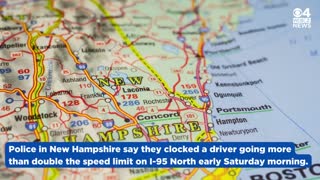 Police: Driver clocked going 137 mph on I-95 in New Hampshire