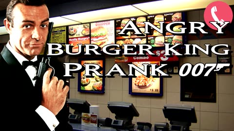 Sean Connery Calls an Angry Burger King - Prank Call