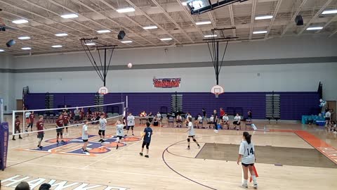 Waterspring middle vs lakeview middle boys volleyball