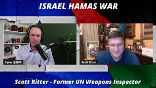 US Marine Corps Officer Scott Ritter Reveals TRUTH About Israel War - 1 Nov 2023